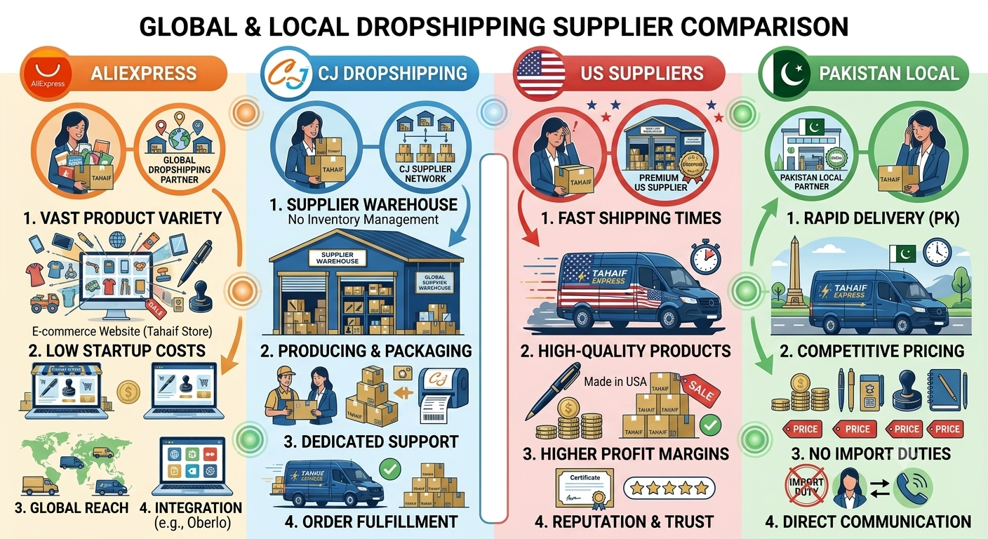 dropshipping business models - aliexpress cj dropshipping us suppliers pakistan local