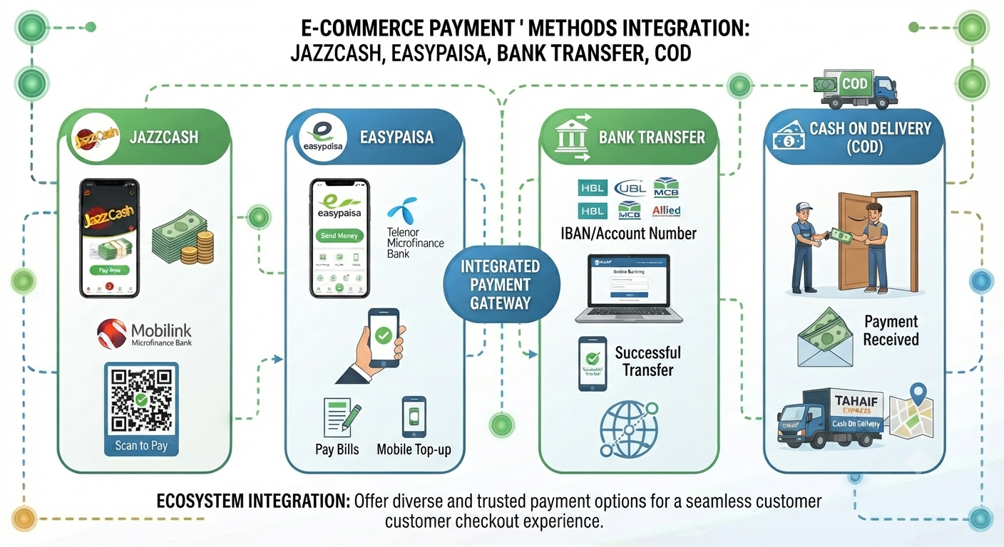 private label payment gateways pakistan - jazzcash easypaisa